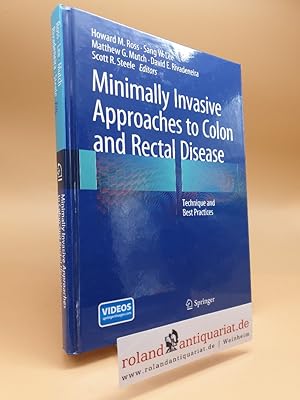 Image du vendeur pour Minimally Invasive Approaches to Colon and Rectal Disease: Technique and Best Practices mis en vente par Roland Antiquariat UG haftungsbeschrnkt