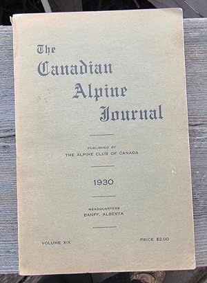 The Canadian Alpine Journal 1930 volume XIX nineteen