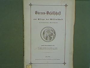 Bild des Verkufers fr Karl Ludwig von Haller. Ein Lebensbild aus der Zeit der Restauration. - Zweite Vereinsschrift 1915 - Grres-Gesellschaft zur Pflege der Wissenschaft im katholischen Deutschland. zum Verkauf von books4less (Versandantiquariat Petra Gros GmbH & Co. KG)