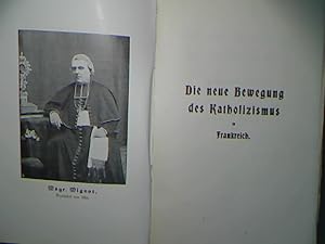 Imagen del vendedor de Die neue Bewegung des Katholizismus in Frankreich. a la venta por books4less (Versandantiquariat Petra Gros GmbH & Co. KG)