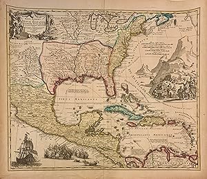 Regni Mexicani seu Novae Hispaniae, Ludovicianae, N. Angliae, Carolinae, Virginiae et Pensylvania...
