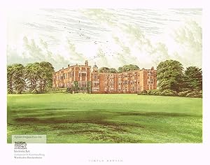 Temple Newsam. Ansicht vom Landsitz Temple Newsam bei Leeds, Yorkshire. Besitz von Familie Meynel...