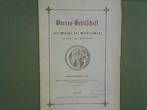 Immagine del venditore per Die neue Kritik der Entwicklungstheorien besonders des Darwinismus. - Zweite Vereinsschrift 1914 - Grres-Gesellschaft zur Pflege der Wissenschaft im katholischen Deutschland. venduto da books4less (Versandantiquariat Petra Gros GmbH & Co. KG)