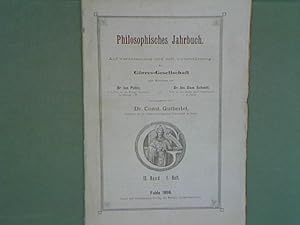 Immagine del venditore per Ist die Seele Thtigkeit oder Substanz ? - in: 9. Band, 1. Heft, 1896. - Philosophisches Jahrbuch. Auf Veranlassung und mit Untersttzung der Grres-Gesellschaft. Herausgegeben von Dr. Const. Gutberlet. venduto da books4less (Versandantiquariat Petra Gros GmbH & Co. KG)