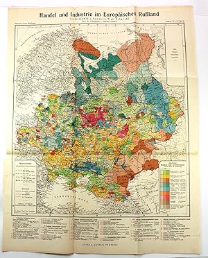 Handel und Industrie im Europaeischen Russland [map]