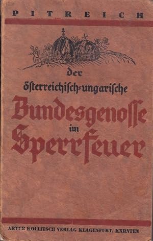 Der österreichisch-ungarische Bundesgenosse im Sperrfeuer.