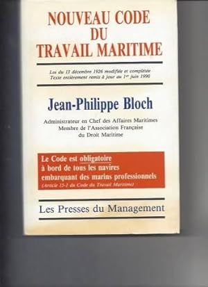 Nouveau code du travail maritime