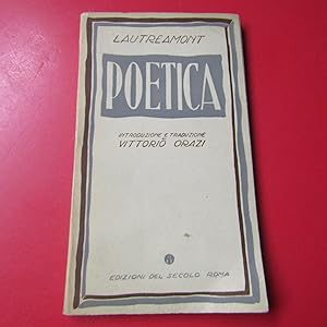 Imagen del vendedor de Poetica a la venta por Antonio Pennasilico