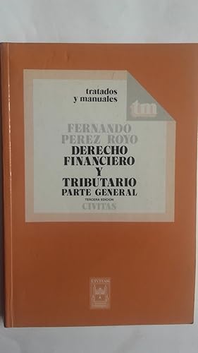 Imagen del vendedor de Derecho financiero y tributario parte general a la venta por Librera Ofisierra