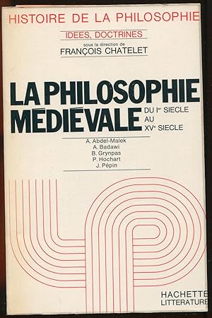 Imagen del vendedor de La philosophie mdivale du 1er sicle au XVe sicle a la venta por LibrairieLaLettre2