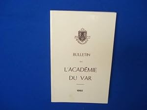 Bulletin de l'Académie du VAR. N°1992