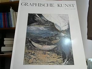 Bild des Verkufers fr Graphische Kunst Heft 34. 1. Heft 1990 zum Verkauf von BuchKaffee Vividus e.K.