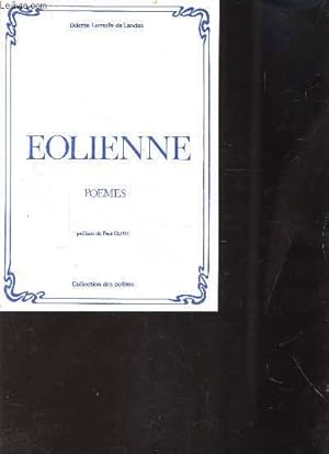 Imagen del vendedor de EOLIENNE - POEMES a la venta por Le-Livre