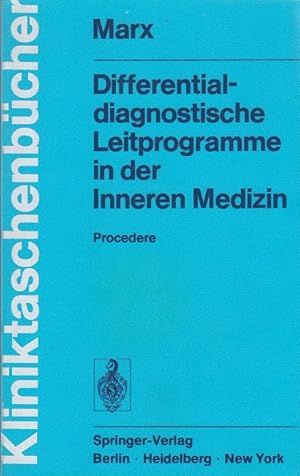 Bild des Verkufers fr Differentialdiagnostische Leitprogramme in der Inneren Medizin. zum Verkauf von Allguer Online Antiquariat