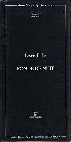 Lewis Baltz: Ronde de Nuit, Check List [SIGNED]