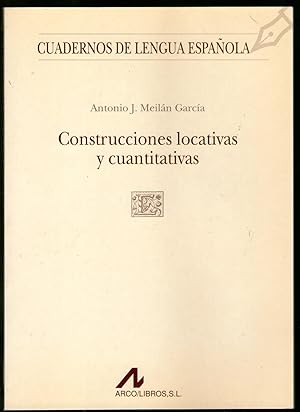 Imagen del vendedor de CONSTRUCCIONES LOCATIVAS Y CUANTITATIVAS a la venta por Libreria Bibliomania