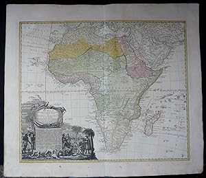 Africa. Secundum legitimas projectionis stereographicae regulas et juxta recentissimas relationes...