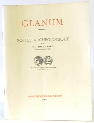 Glanum notice archéologique