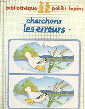 Bild des Verkufers fr CHERCHONS LES ERREURS zum Verkauf von Le-Livre