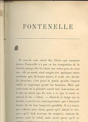 Bild des Verkufers fr FONTENELLE zum Verkauf von Le-Livre