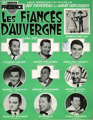 Seller image for LES FIANCES D'AUVERGNE for sale by Le-Livre