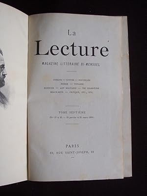 La lecture - T.7