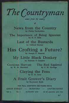 The Countryman Magazine: Volume L No.1 - Autumn 1954