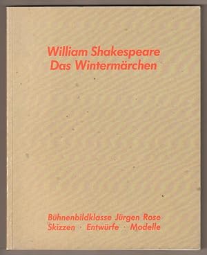 Bild des Verkufers fr Skizzen, Entwrfe, Modelle. Studenten der Bhnenbildklasse erarbeiten Shakespeare`s Wintermrchen. zum Verkauf von Antiquariat Neue Kritik