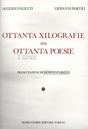 Ottanta xilografie per ottanta poesie