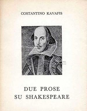 Due prose su Shakespeare