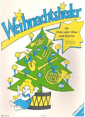 Bild des Verkufers fr Weihnachtslieder f?r Fl?te oder Oboe und Klavier Band 1, eh1053 zum Verkauf von Antiquariat Hans Wger