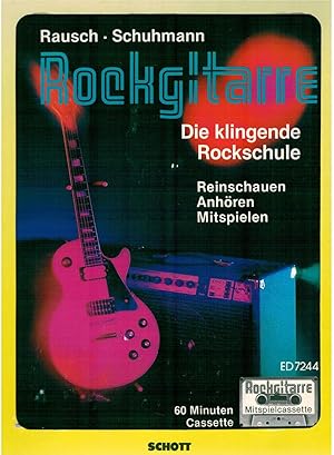 Bild des Verkufers fr Rockgitarre - Die klingende Rockschule mit Begleitband f?r zu Hause zum Verkauf von Antiquariat Hans Wger