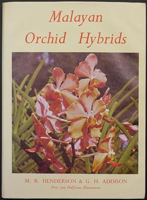 Bild des Verkufers fr Malayan Orchid Hybrids. zum Verkauf von Antiquariat Rainer Schlicht