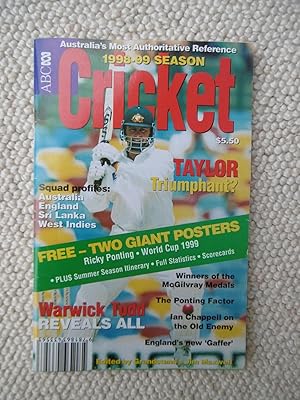 Seller image for ABC Cricket Book - 1998-99 Season for sale by Carvid Books