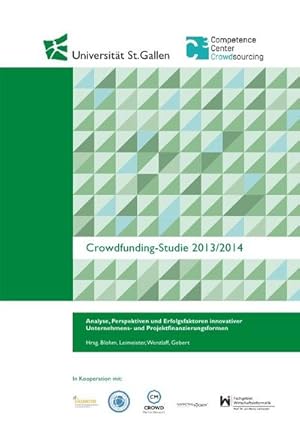 Bild des Verkufers fr Crowdfunding-Studie 2013/2013 zum Verkauf von Rheinberg-Buch Andreas Meier eK