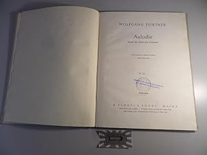 Seller image for Aulodie - Musik fr Oboe und Orchester. [Edition Schott 5263]. for sale by Druckwaren Antiquariat