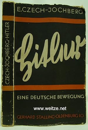 Imagen del vendedor de Hitler - Eine deutsche Bewegung, a la venta por Antiquariat Ehbrecht - Preis inkl. MwSt.