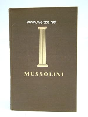 Seller image for Mussoline und das neue Italien for sale by Antiquariat Ehbrecht - Preis inkl. MwSt.