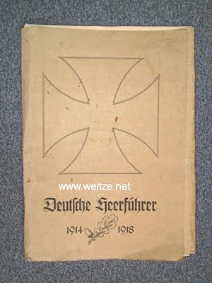 Bild des Verkufers fr Deutsche Heerfhrer 1914 - 1918, zum Verkauf von Antiquariat Ehbrecht - Preis inkl. MwSt.