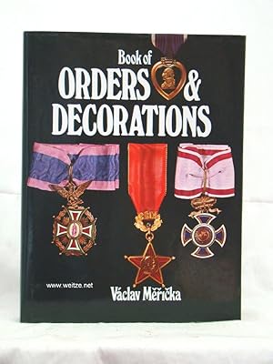 Seller image for Book of Orders & Decorations. for sale by Antiquariat Ehbrecht - Preis inkl. MwSt.