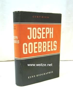 Bild des Verkufers fr Joseph Goebbels, zum Verkauf von Antiquariat Ehbrecht - Preis inkl. MwSt.