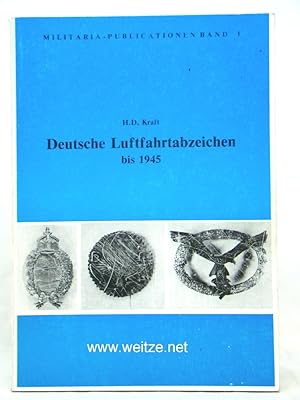 Image du vendeur pour Deutsche Luftfahrtabzeichen bis 1945. mis en vente par Antiquariat Ehbrecht - Preis inkl. MwSt.