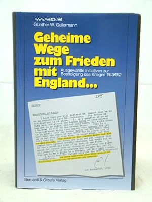 Geheime Wege zum Frieden mit England 