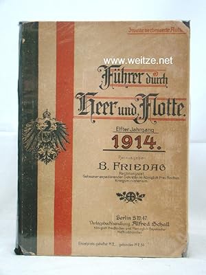 Bild des Verkufers fr Fhrer durch Heer und Flotte. Elfter Jahrgang 1914. zum Verkauf von Antiquariat Ehbrecht - Preis inkl. MwSt.