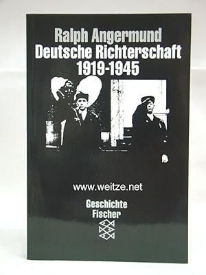 Seller image for Deutsche Richterschaft 1919 - 1945 - Krisenerfahrung, Illussion, Rechtsprechung, for sale by Antiquariat Ehbrecht - Preis inkl. MwSt.