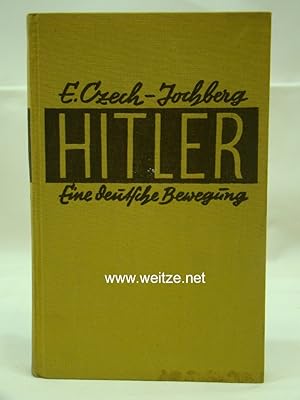 Imagen del vendedor de Hitler - Eine deutsche Bewegung, a la venta por Antiquariat Ehbrecht - Preis inkl. MwSt.