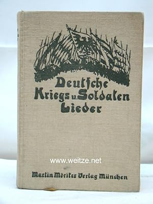 Seller image for Deutsche Kriegs- und Soldatenlieder - Volks- und Kunstgesang (1500 - 1900), for sale by Antiquariat Ehbrecht - Preis inkl. MwSt.