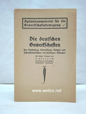 Seller image for Die deutschen Gewerkschaften, for sale by Antiquariat Ehbrecht - Preis inkl. MwSt.