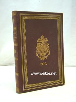 Bild des Verkufers fr Rang - und Quartierliste der Kaiserlich Deutschen Marine fr das Jahr 1900, zum Verkauf von Antiquariat Ehbrecht - Preis inkl. MwSt.