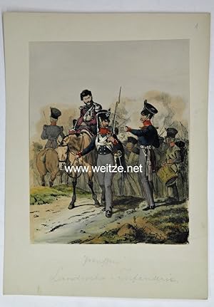 Bild des Verkufers fr Das deutsche Bundesheer in charakteristischen Gruppen, zum Verkauf von Antiquariat Ehbrecht - Preis inkl. MwSt.